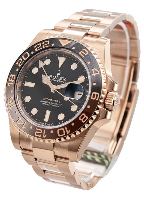 rolex gmt master 2 stahl rose gold|rolex gmt master ii price.